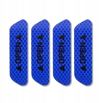 Naklejki odblaskowe naklejki ostrzegawcze komplet